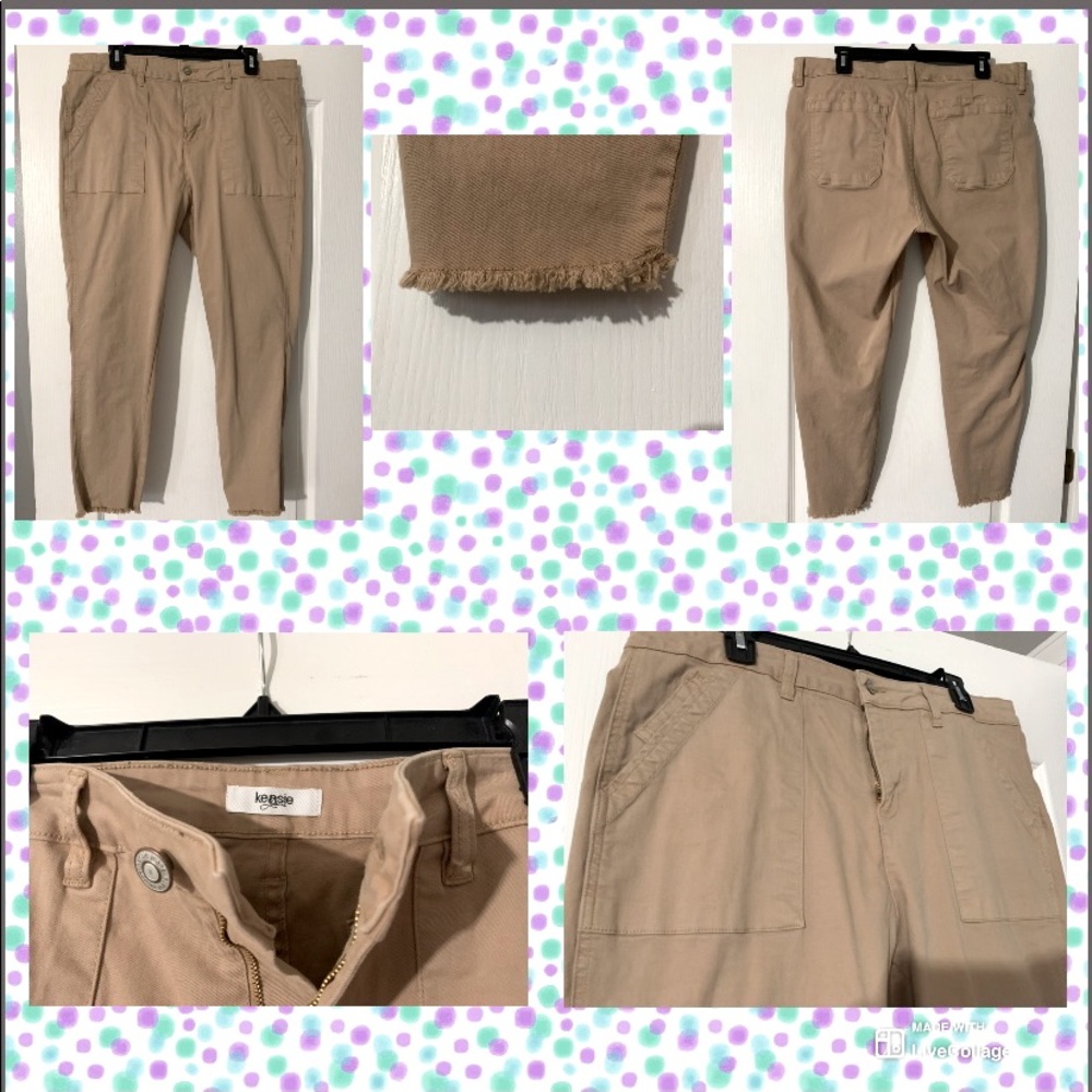 Kinsey • Skinny, Cropped Chinos